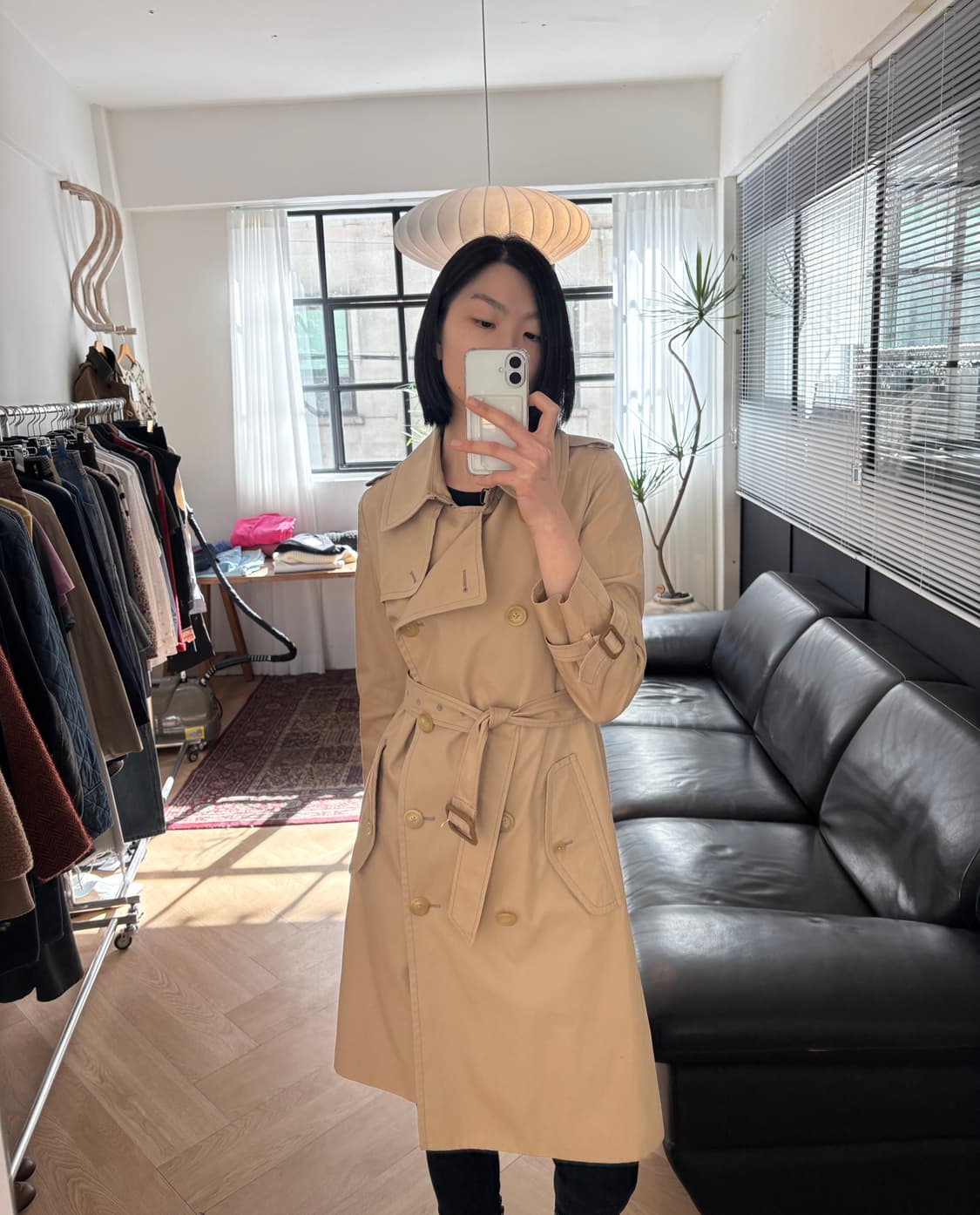 메종마르지엘라 코튼 트렌치코트 상품이미지8