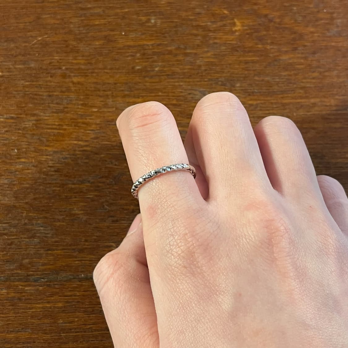 새상품 여성 신주 울퉁불퉁 반지 상품이미지1