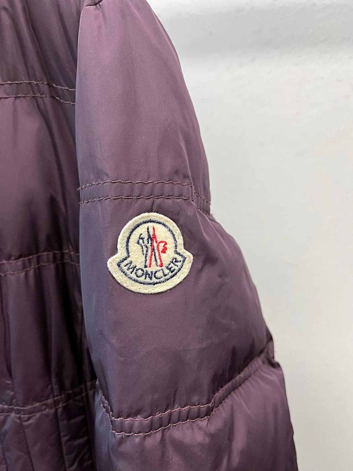 여) 몽클레어 하이넥 퍼플 롱패딩  상품이미지4