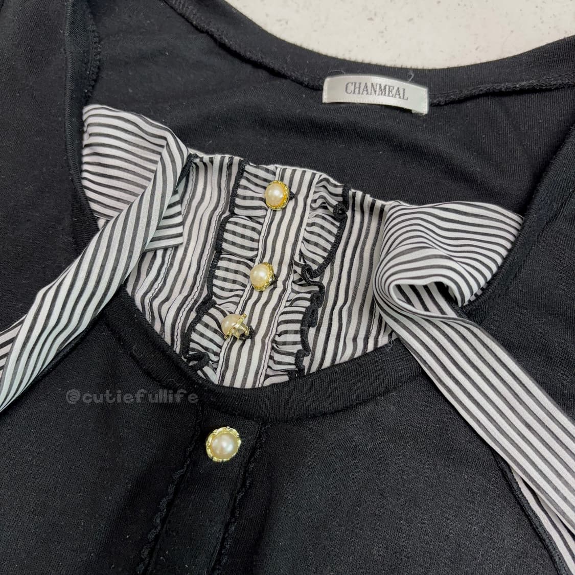 공겜여주 블랙로걀탑 상품이미지2