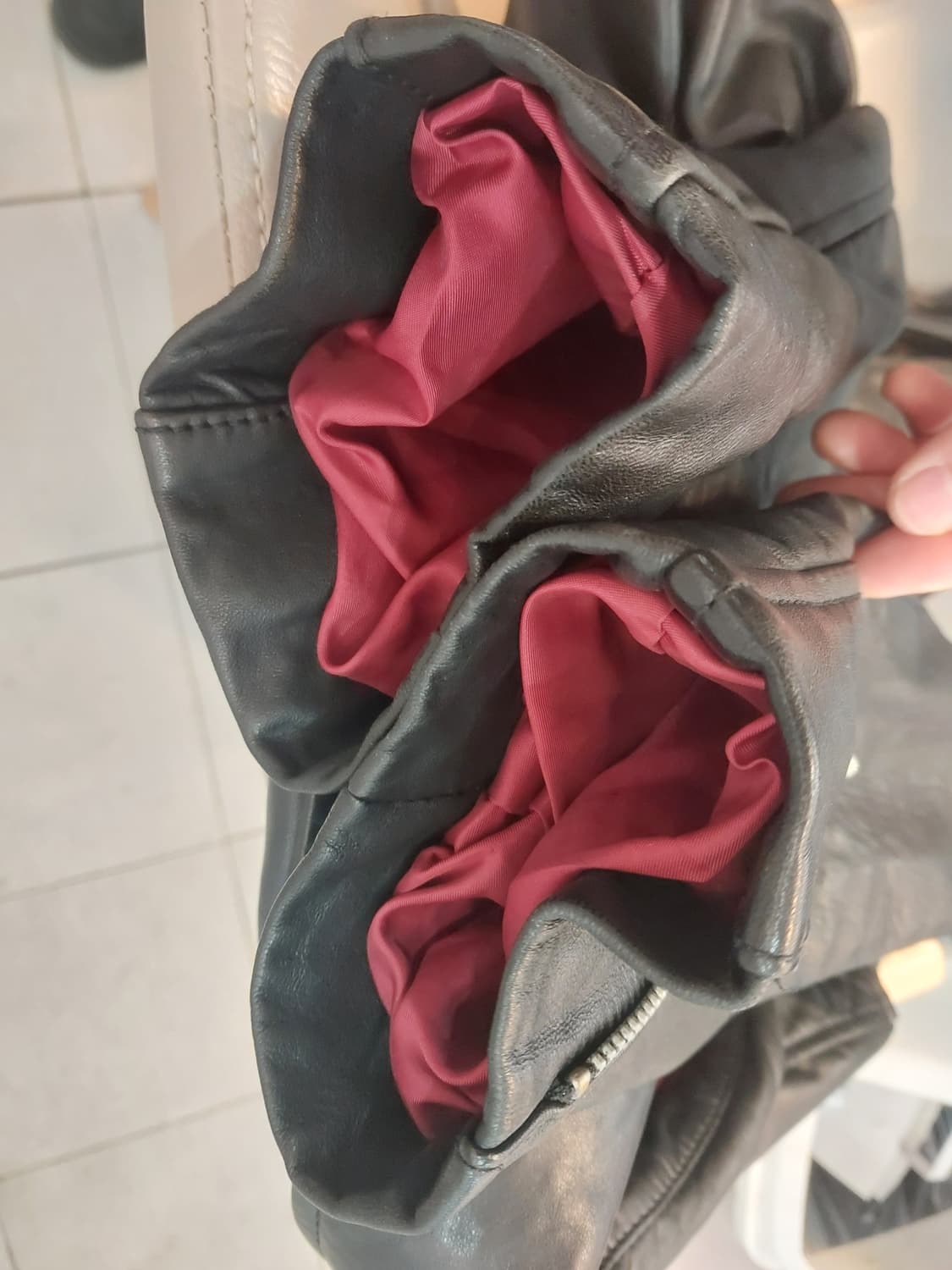 올세인츠 양가죽 라이더자켓 Torrance 95사이즈 상품이미지7