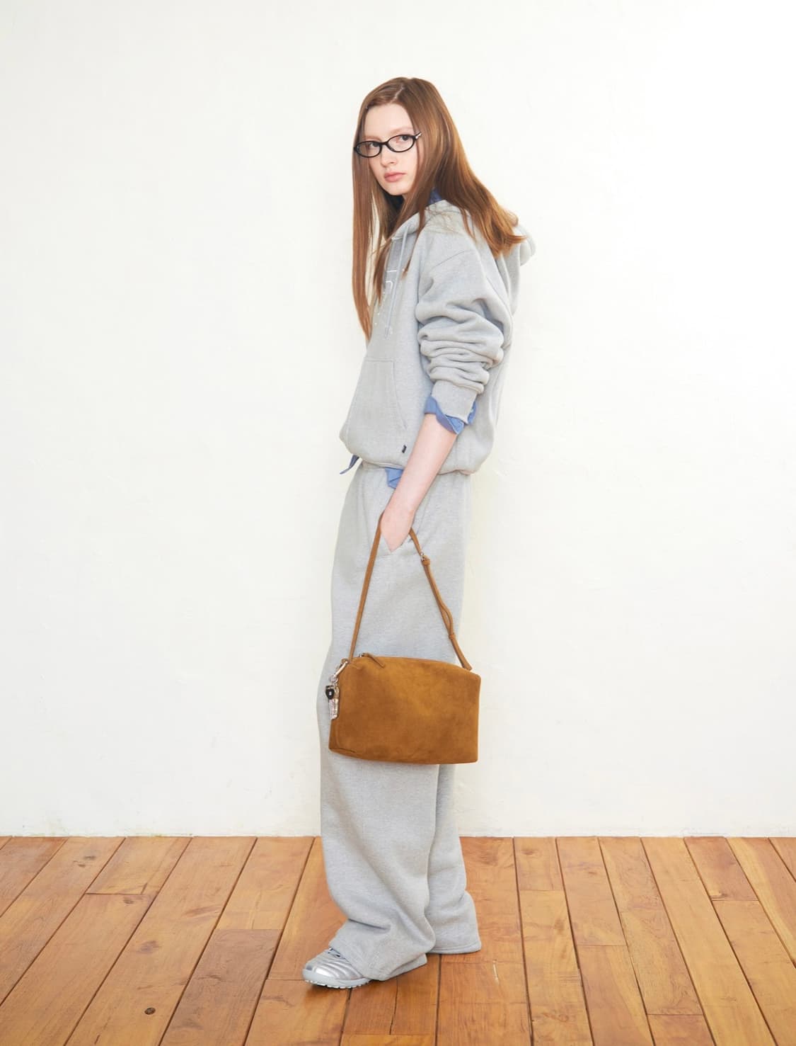 LOW NAPPING SWEATPANTS_MELANGE GREY 상품이미지5