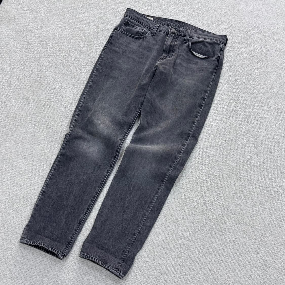 W32 리바이스 502 흑청 데님 팬츠 0406E 상품이미지1