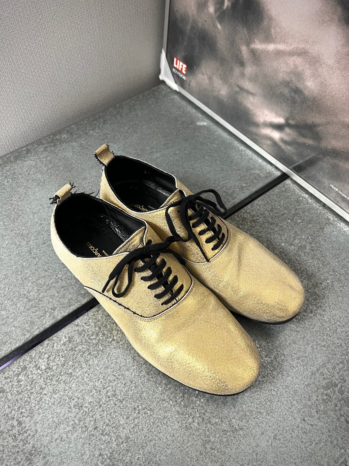 COMME des GARCONS-GLITTER FLAT SHOES  상품이미지5