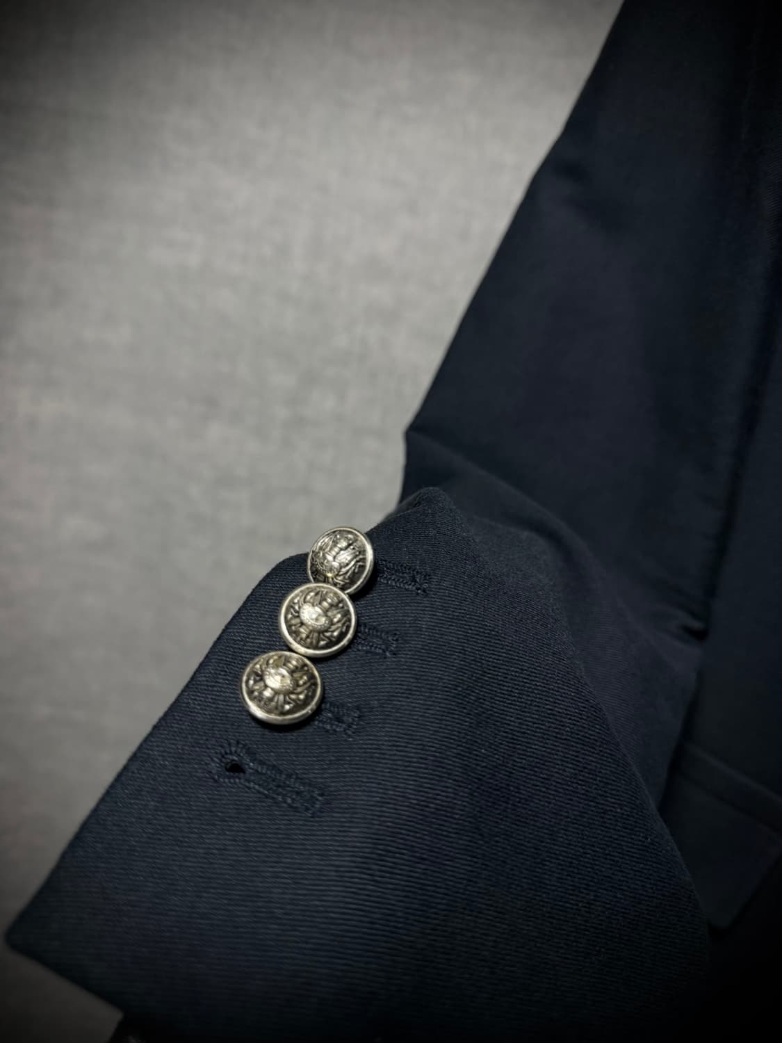 Balmain 12SS Napoleon High Neck PeaCoat 상품이미지5