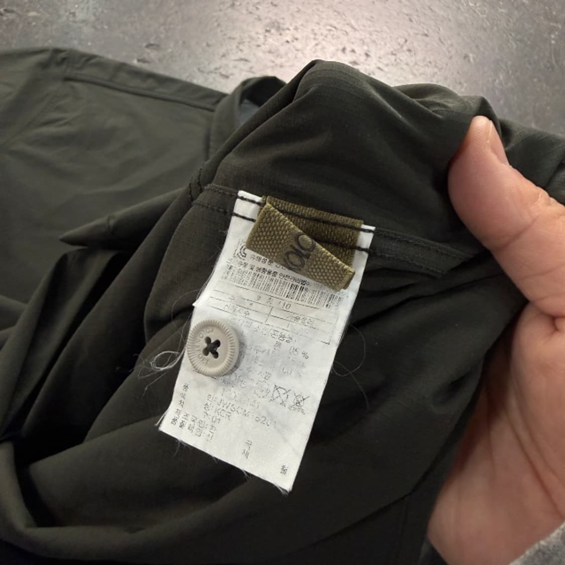 105 코오롱스포츠 고프코어 나일론 셔츠  상품이미지3