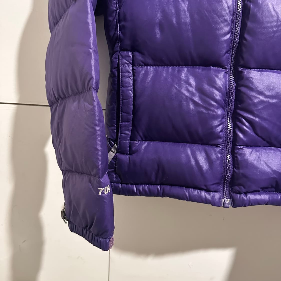 노스페이스 눕시 퍼플 패딩  상품이미지4