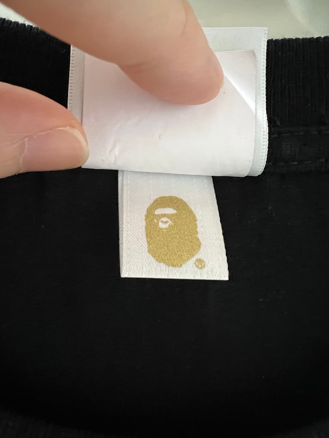 베이프 재팬 빅 에이프 헤드 시티 티셔츠 블랙(XL) 상품이미지8