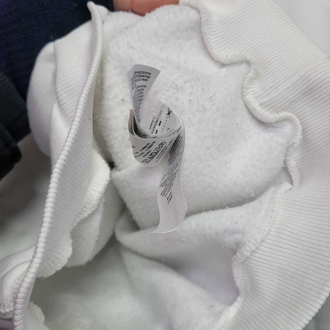 Polo 폴로 랄프로렌 빅포니 화이트 기모 후드티 상품이미지6