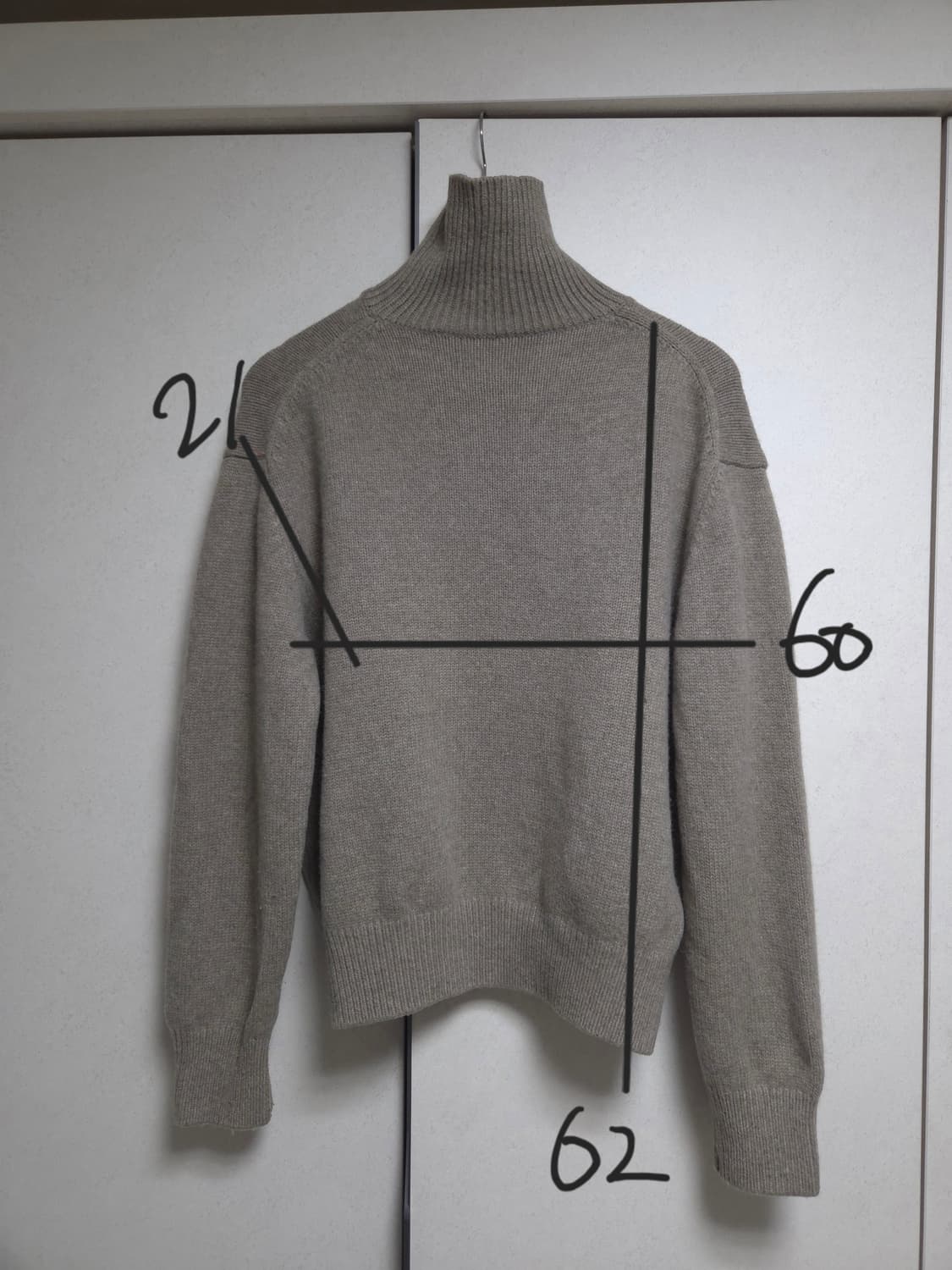 던스트 dunst 울 목폴라 니트 상품이미지5