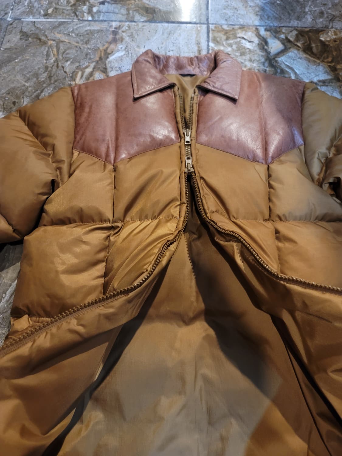 웨어하우스 요크 다운 패딩 상품이미지3