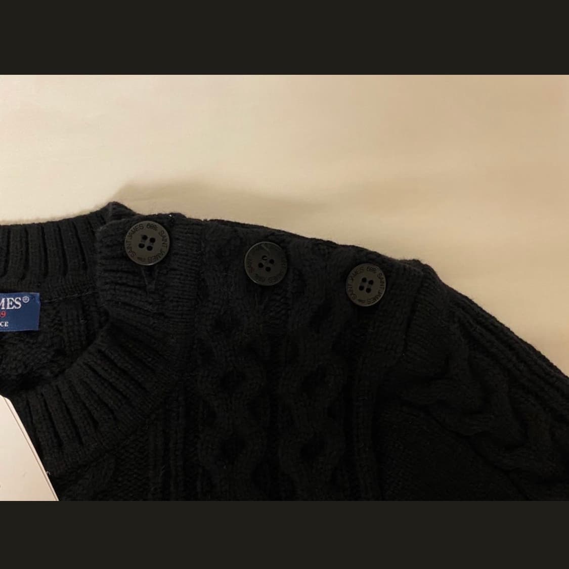 세인트제임스 꽈배기 니트 상품이미지3