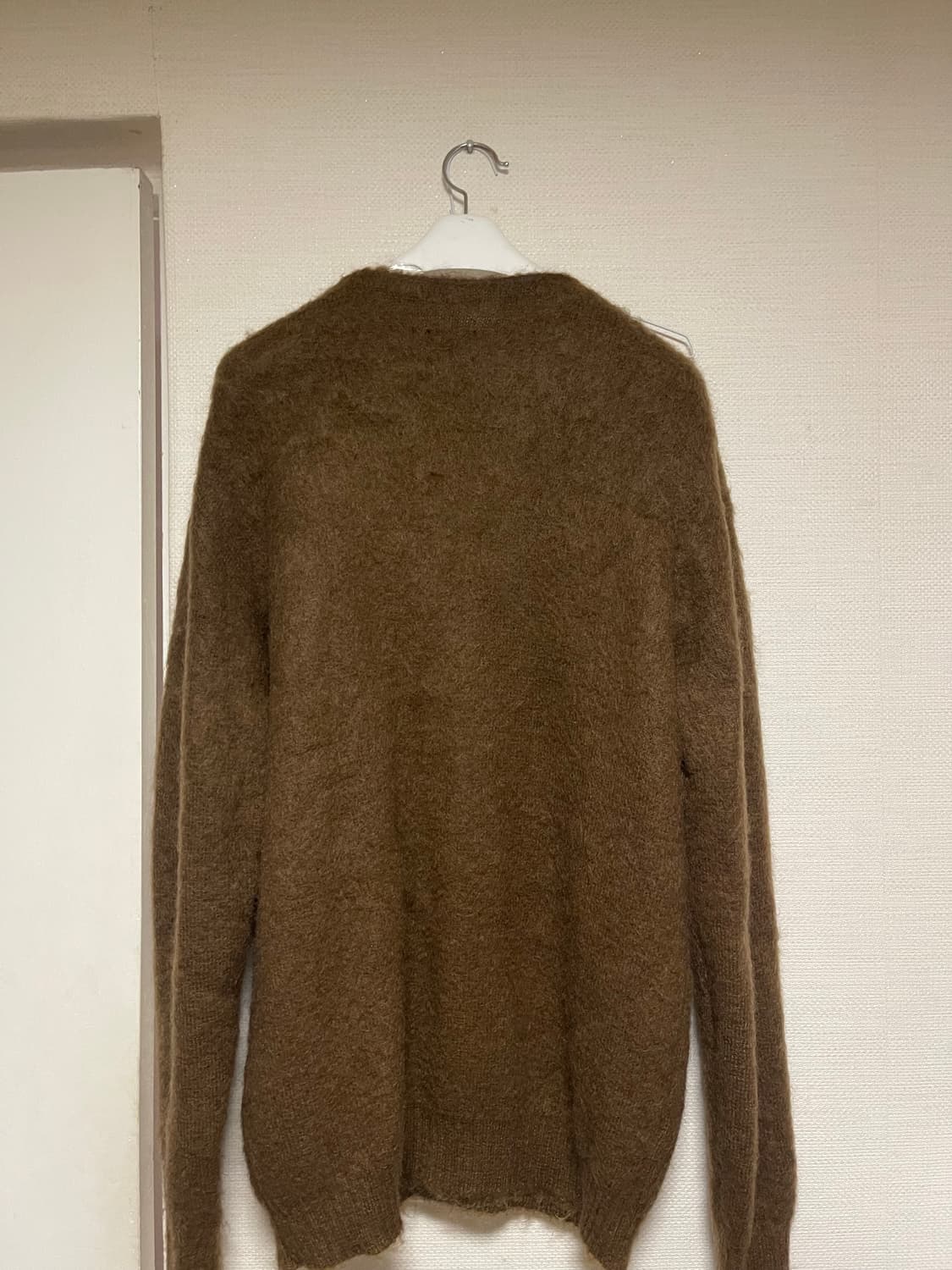 니들스 모헤어 가디건 브라운 m 상품이미지2