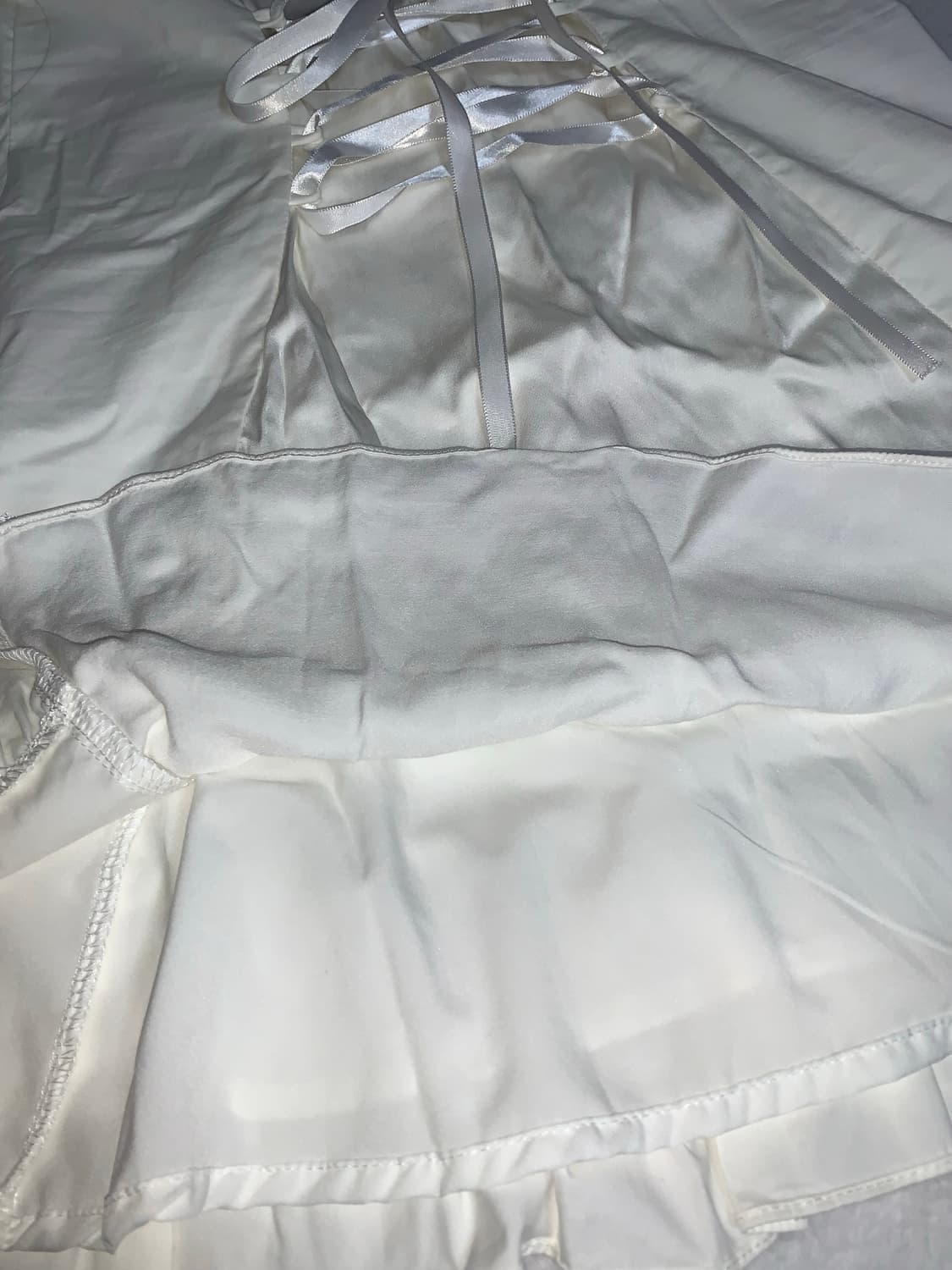 스푸닝(글로니) 라스트댄스 원피스 화이트 상품이미지4