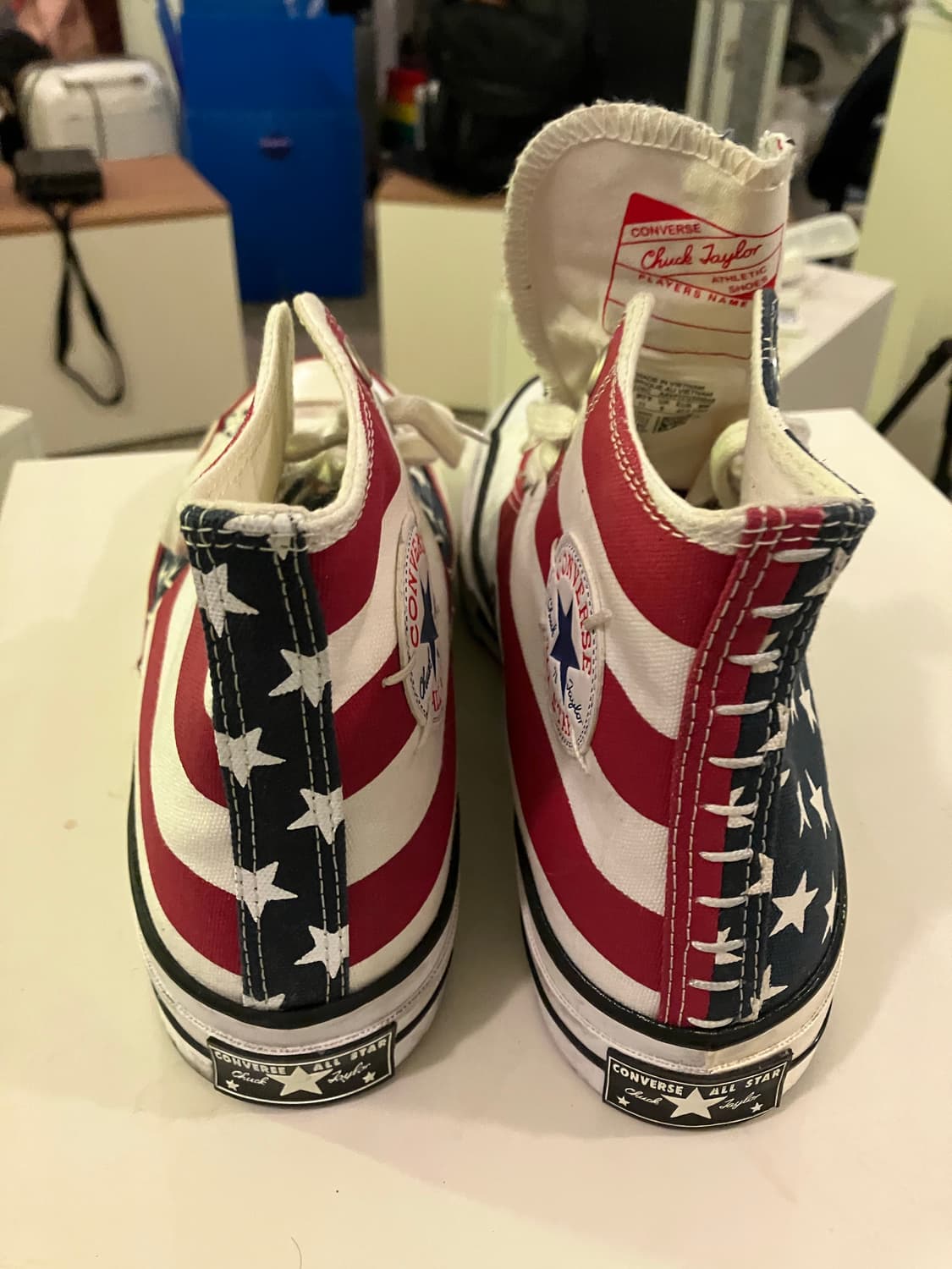 275 컨버스 척 70 하이 아카이 브 리스트럭처드 성조기 상품이미지3