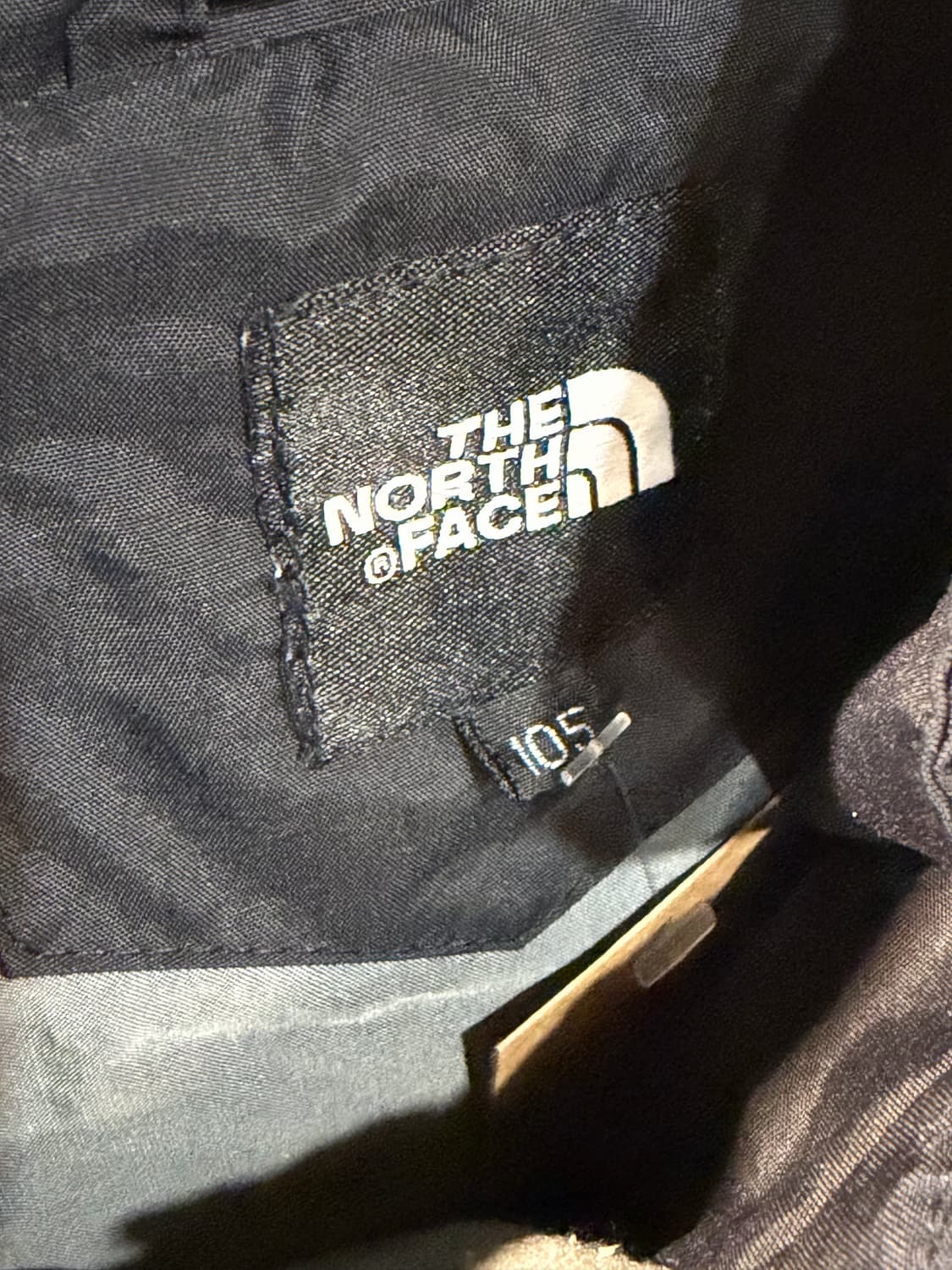 XL 노스페이스 절개라인 블랙 나일론 후디 자켓 상품이미지6