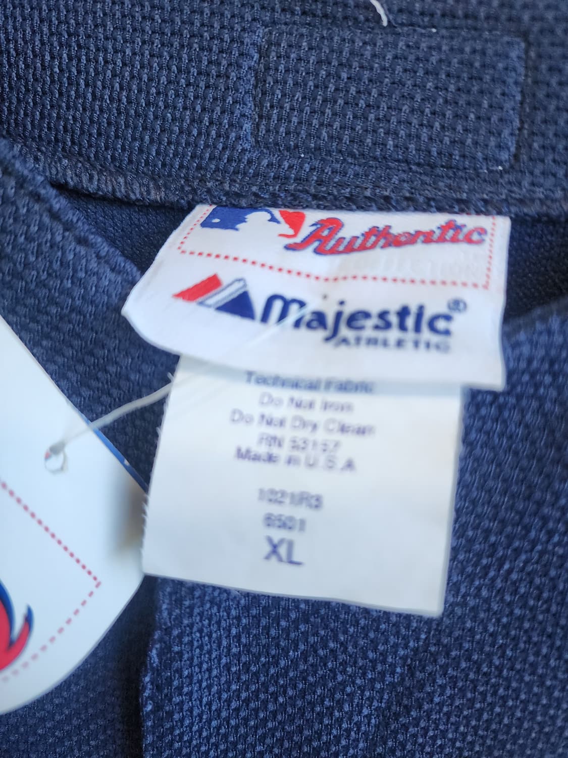 마제스틱 네이비 보이즈 XL 상품이미지4