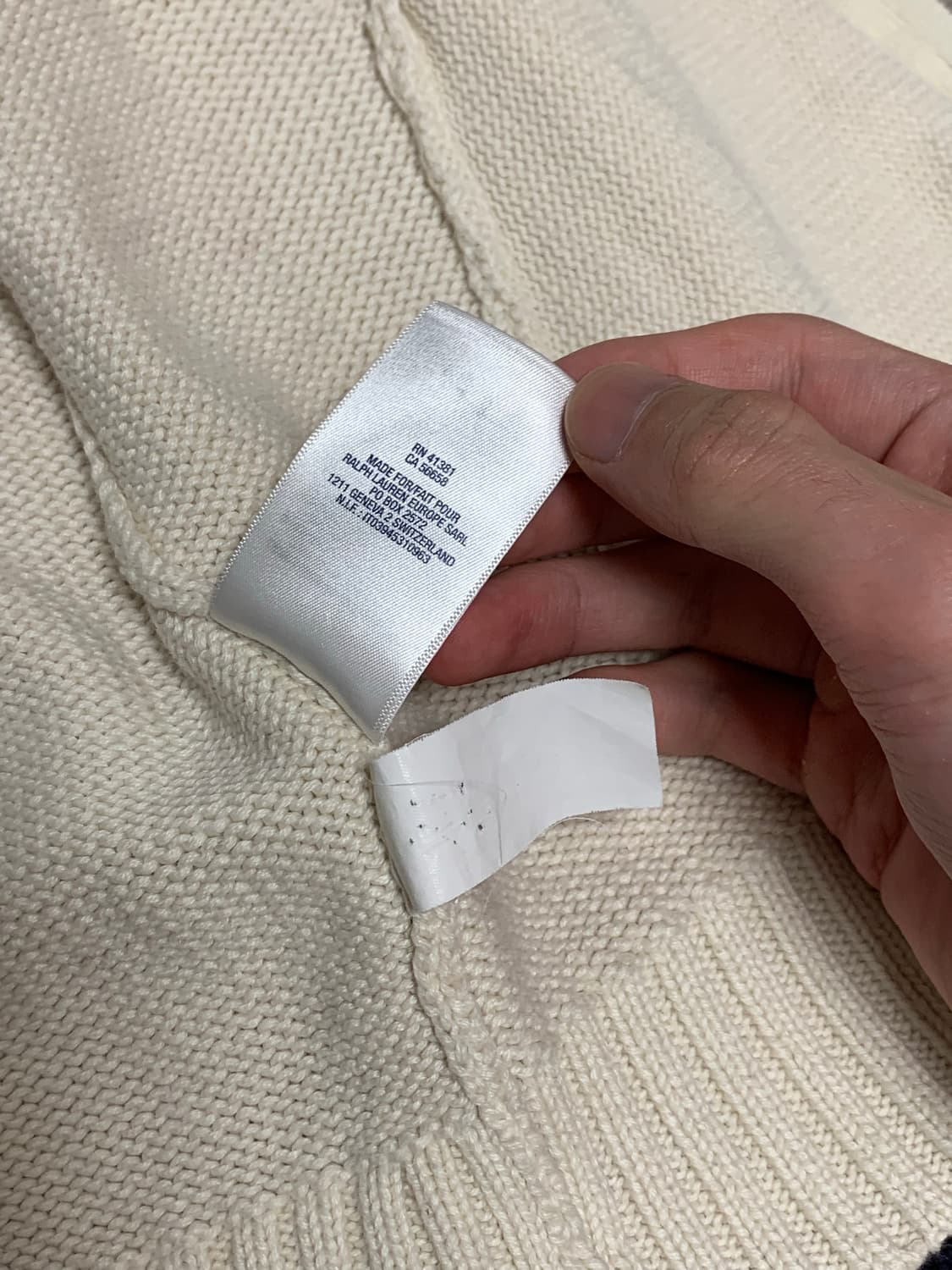 폴로 빅포니 니트집업  상품이미지9