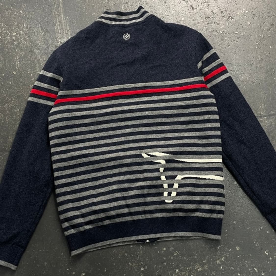 100 루이까스텔 방풍 니트집업  상품이미지5