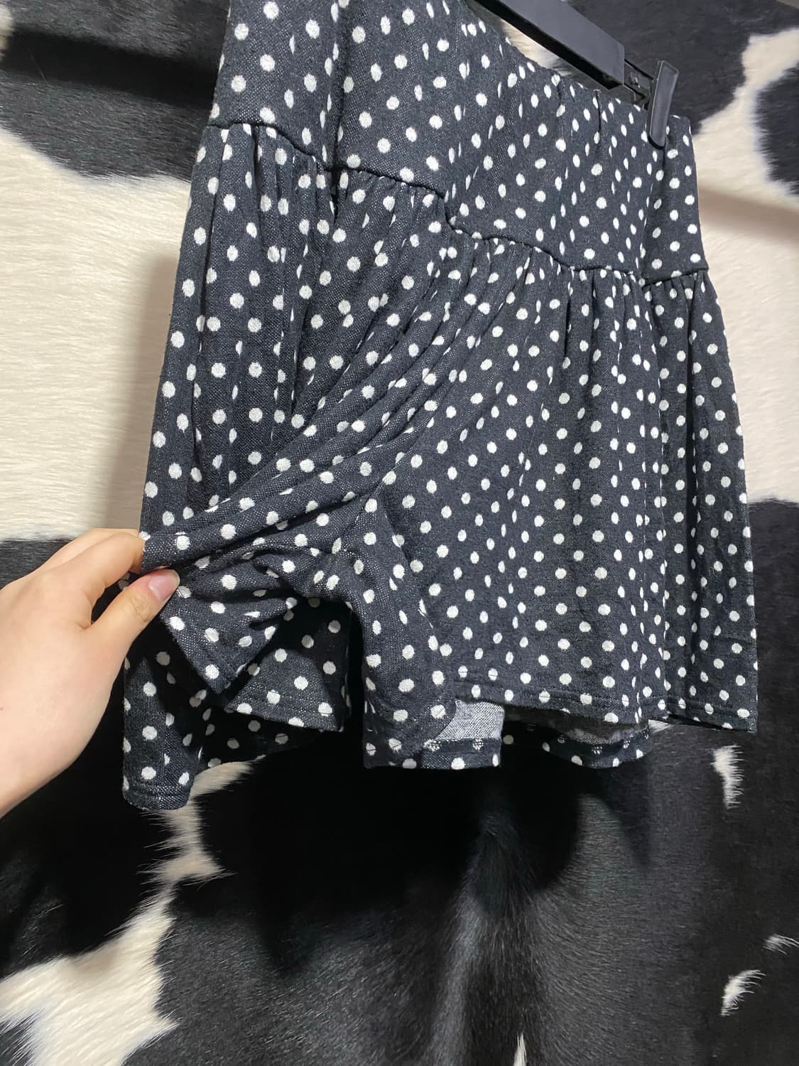 Shuca 도트 프릴 팬츠 상품이미지3