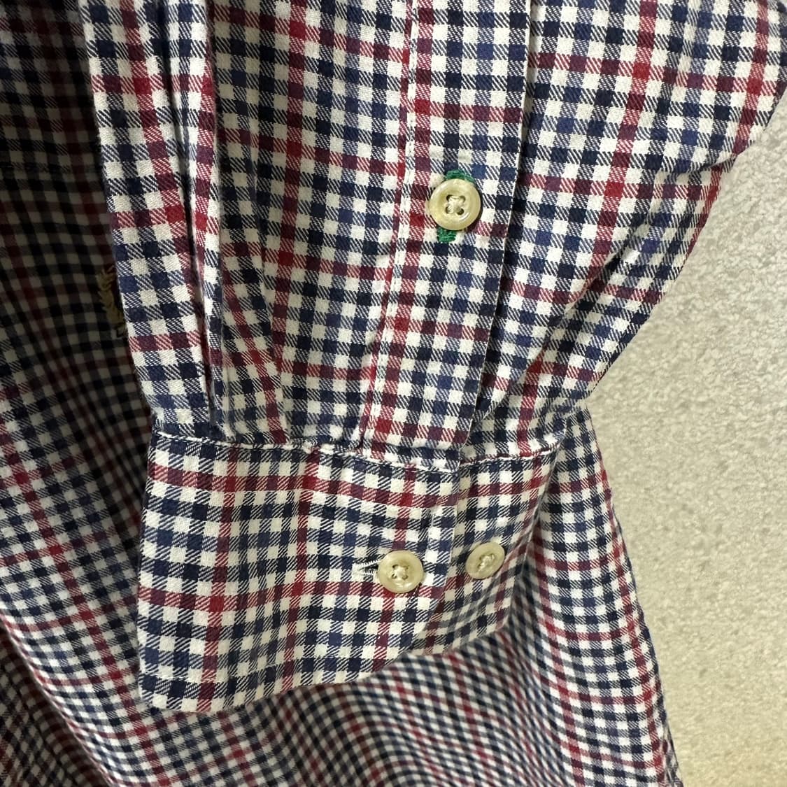 (L)90'S 타미 체크 셔츠-Y369 상품이미지5