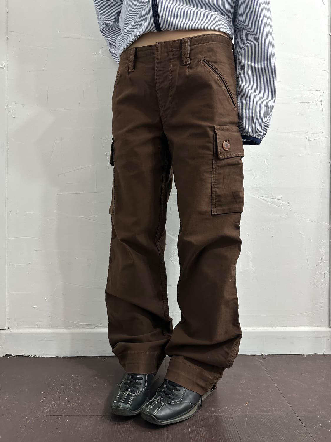 brown cargo pants 상품이미지4