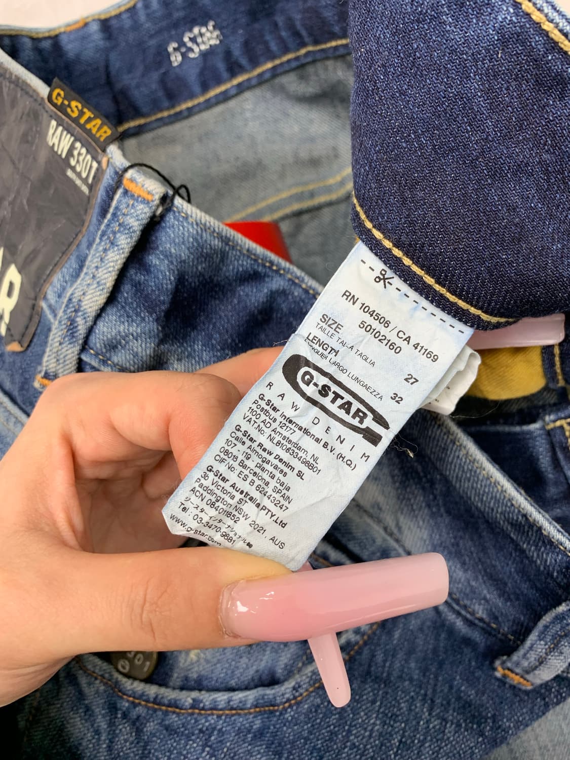 Gstar 데님 팬츠 #572 상품이미지6