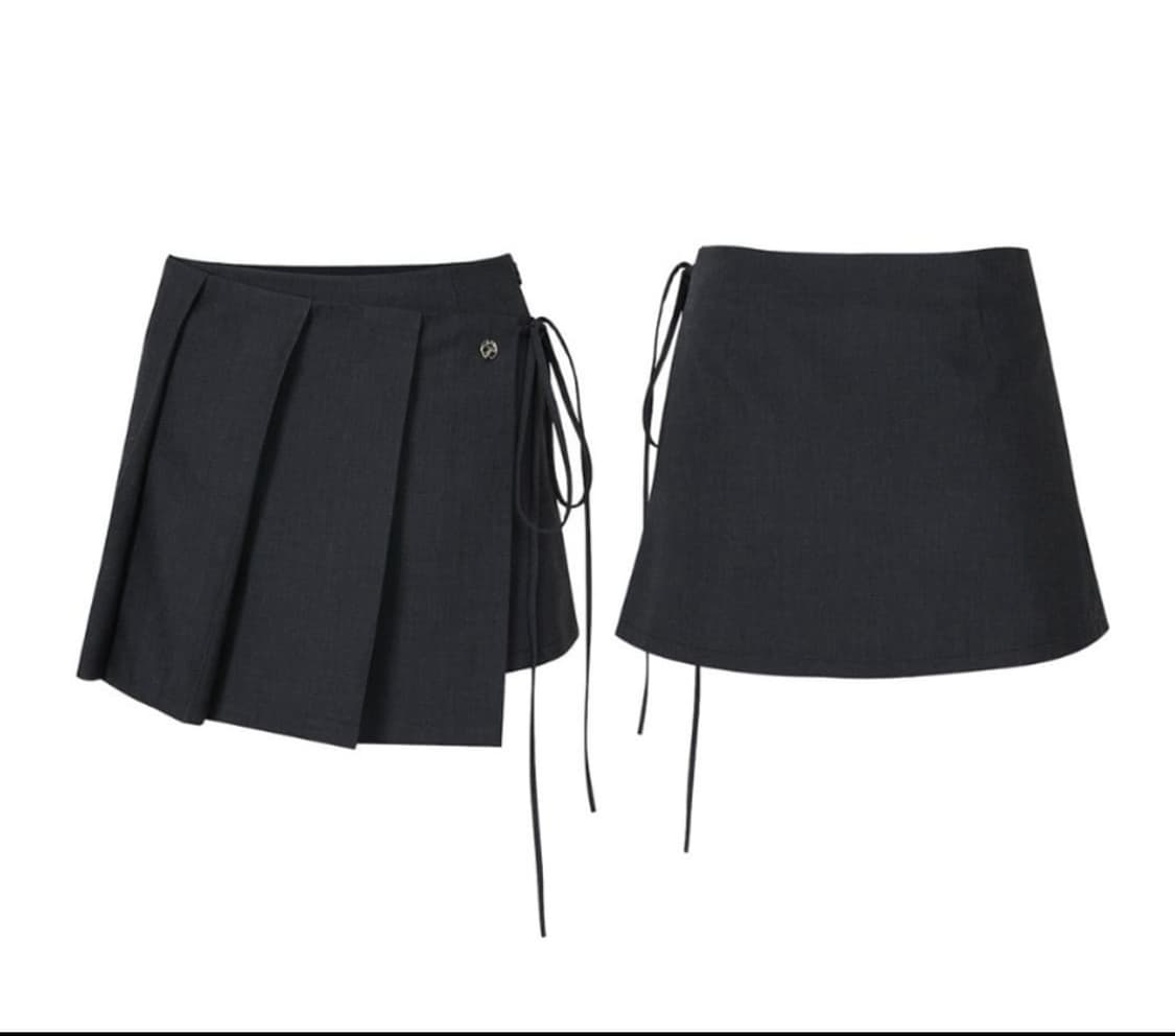 페인오어플레져 레이 미니 스커트 블랙 m 상품이미지1