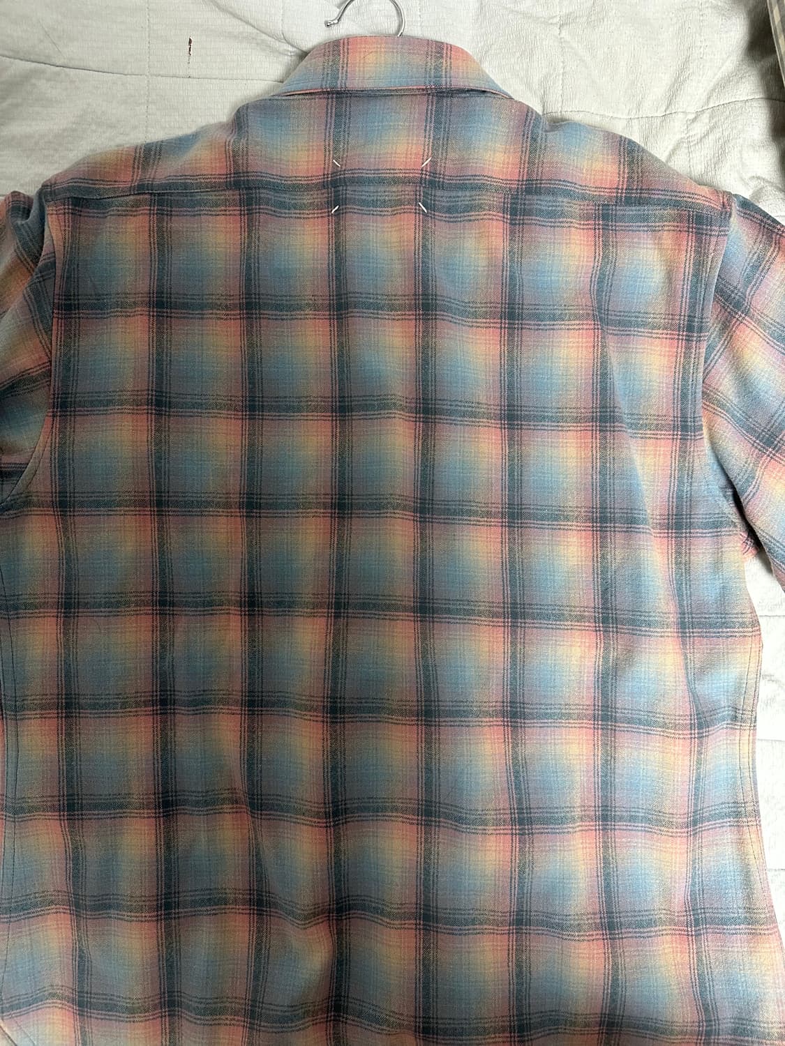 급처)메종 마르지엘라 펜들턴 울셔츠 39사이즈 상품이미지2