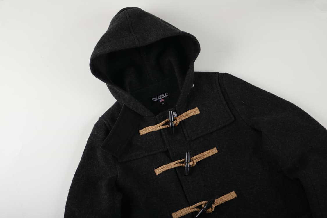 [여성 M] 폴로진스 울 더플코트 상품이미지2