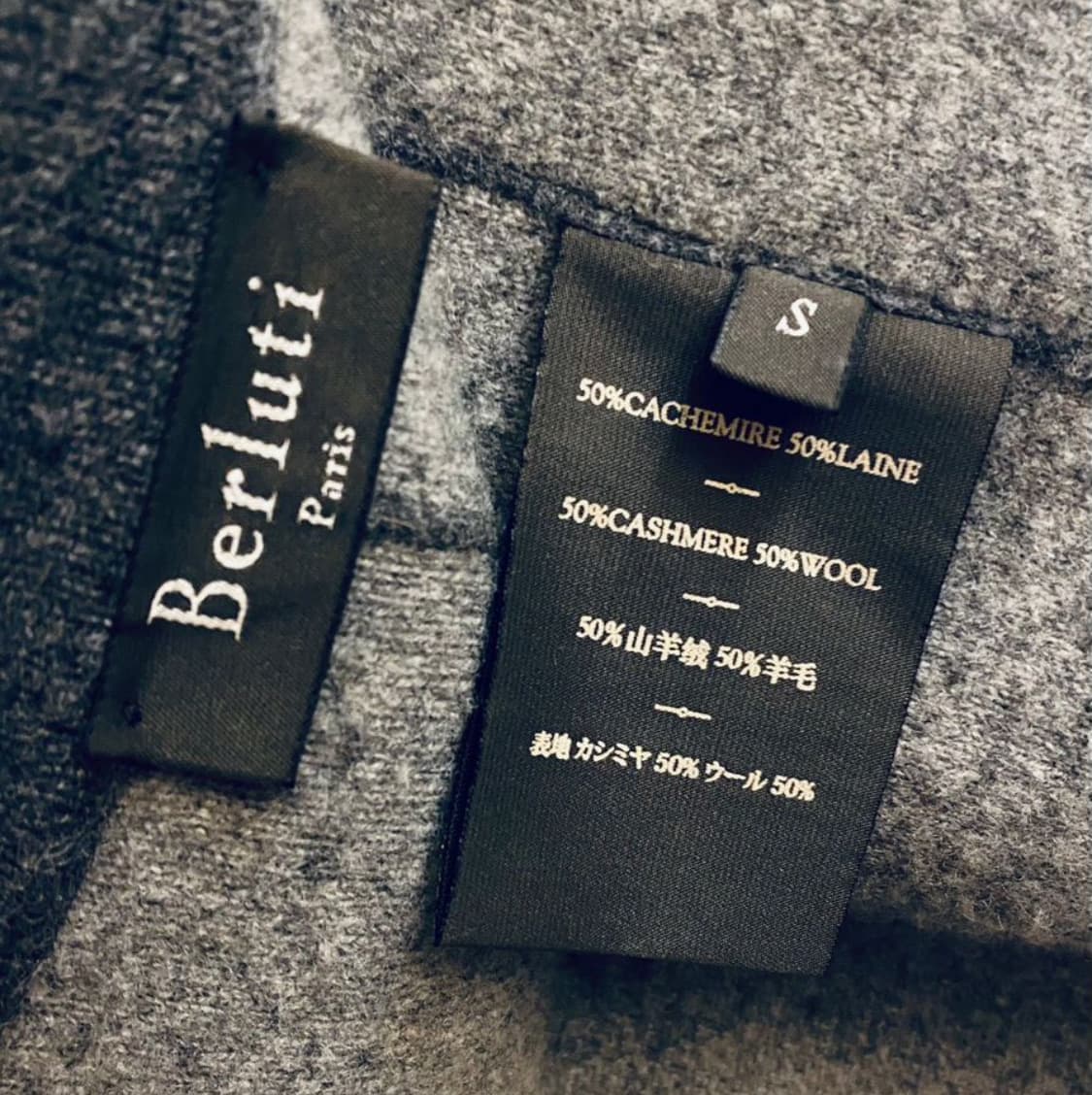 BERLUTI 벨루티 언스트릭처 오버코트(캐시미어/울)해외발송 상품이미지9