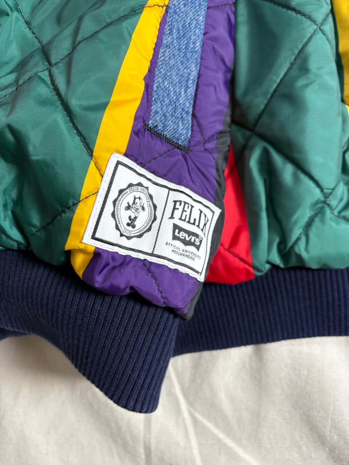 Levis x Felix 리바이스 펠릭스 더 캣 리버시블 자켓 L 상품이미지6