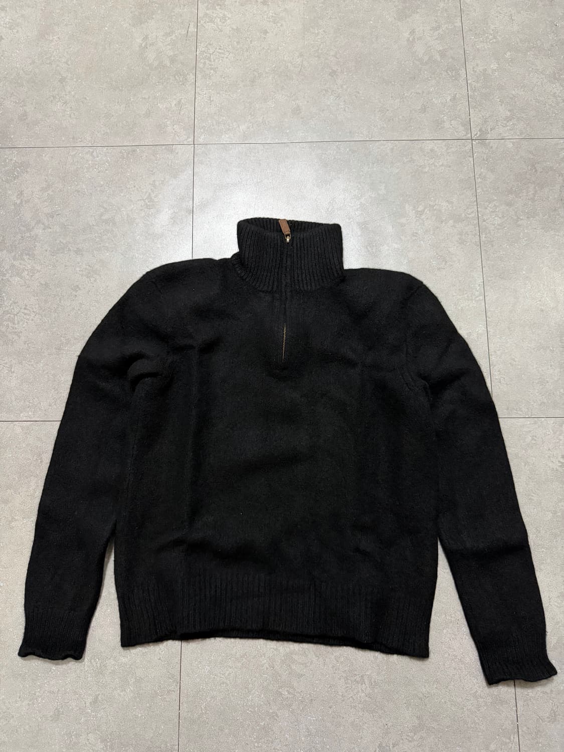 00s 랄프로렌 폴로 여성용  램스울  빈티지 하프집업  니트 55siz 상품이미지1