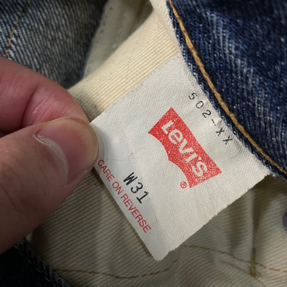 31 리바이스 502 청바지 상품이미지3