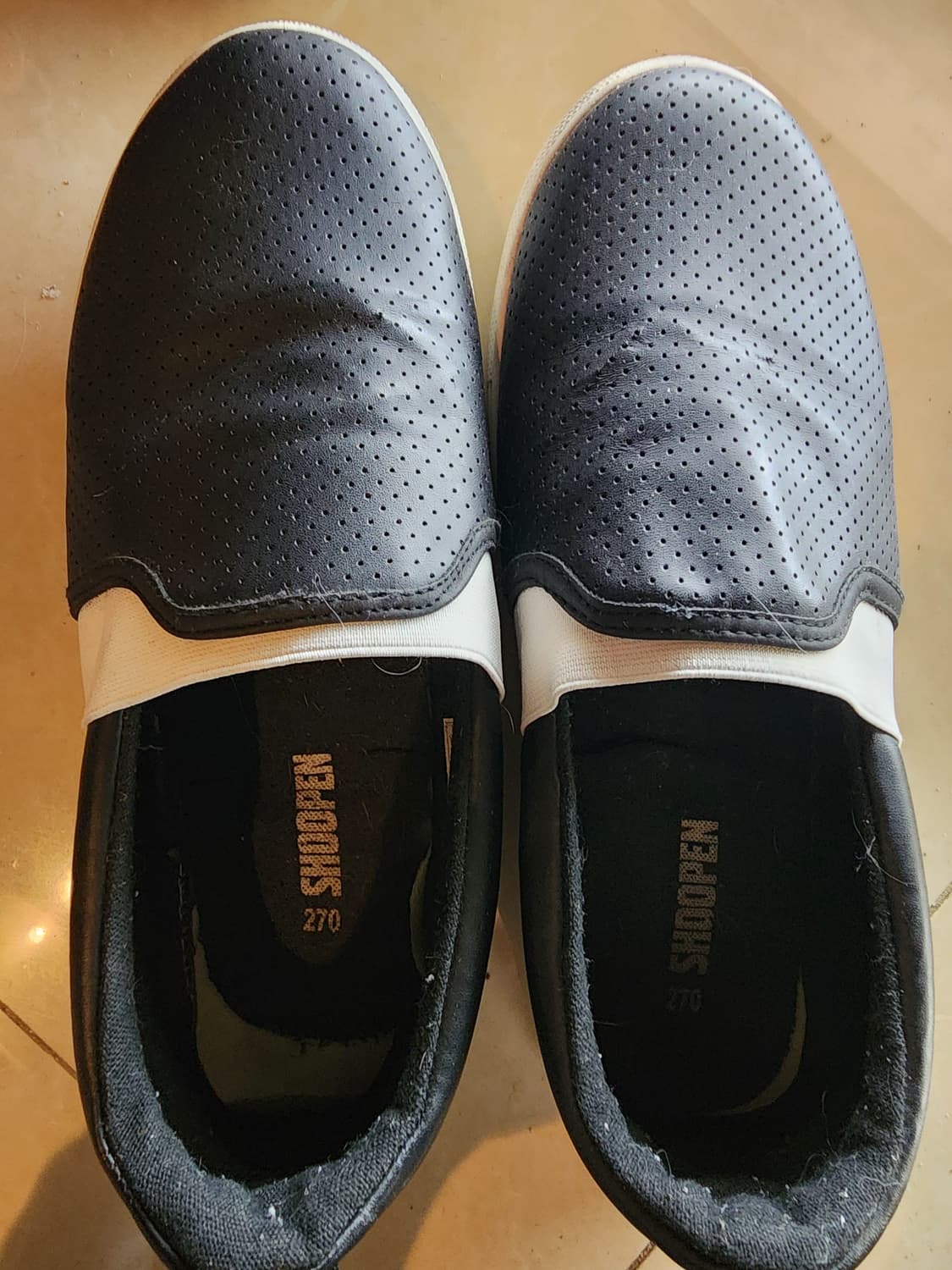 남성 신발 5켤레 일괄 팜.(트랙스타 등산화, 아디다스 운동화, 슬립온) 상품이미지7