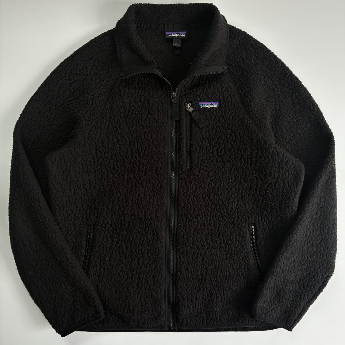 Patagonia  파타고니아 블랙 레트로 플리스 자켓 상품이미지1