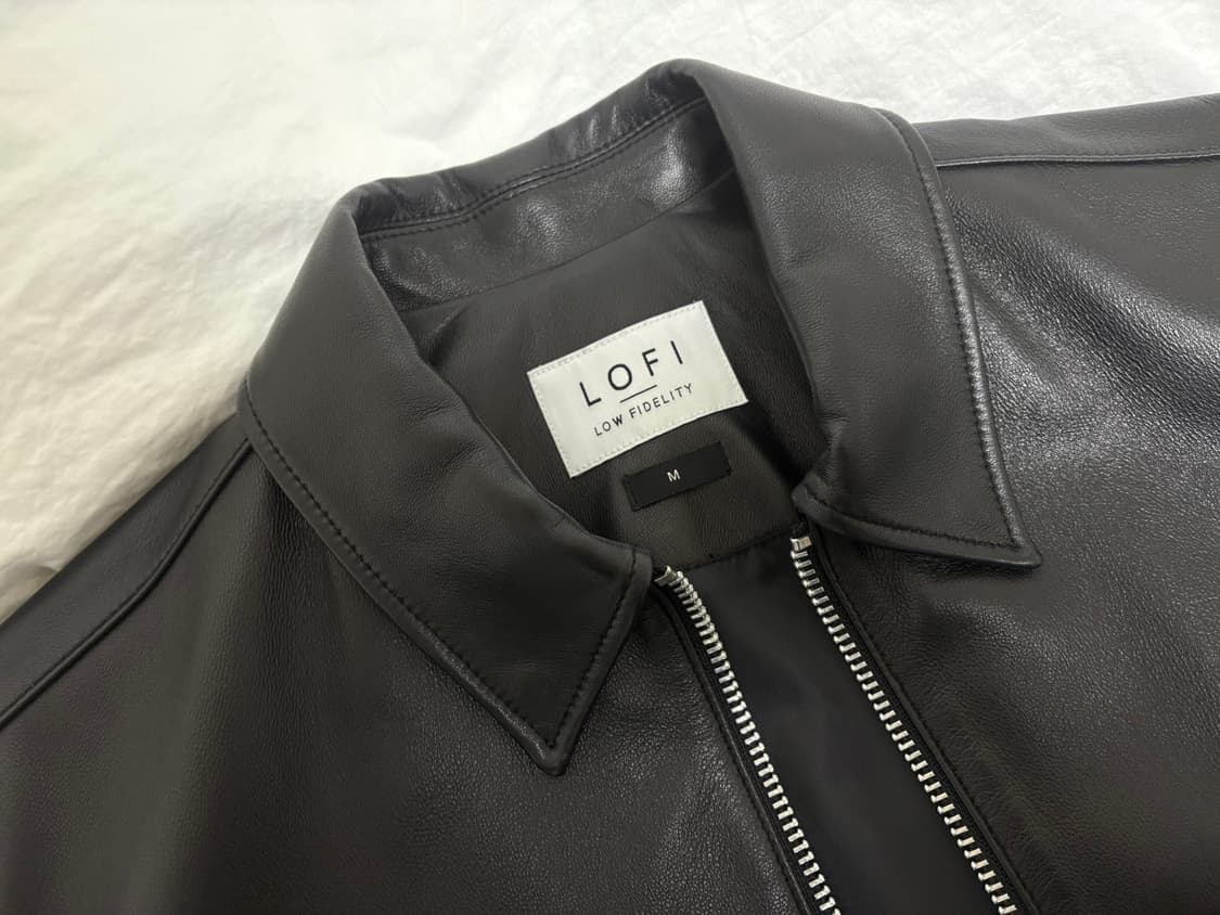 로파이 램스킨 싱글 라이더 자켓 상품이미지2