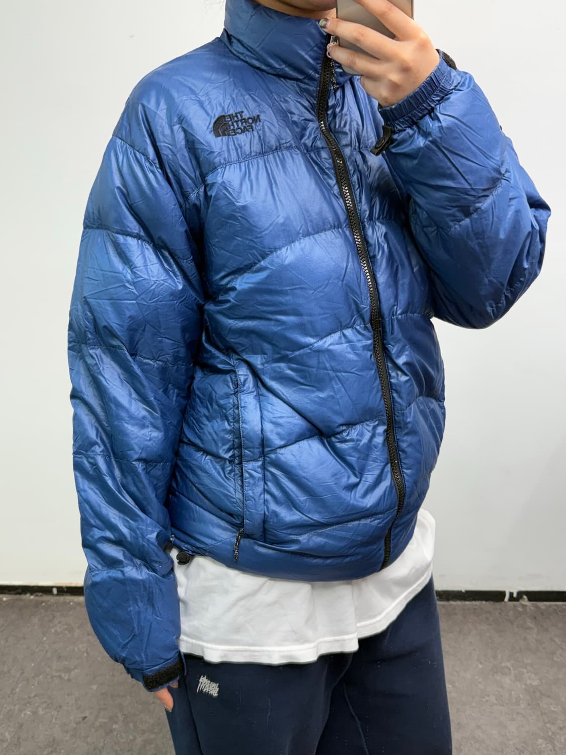 [M] 노스페이스 네이비 써밋 패딩 상품이미지2