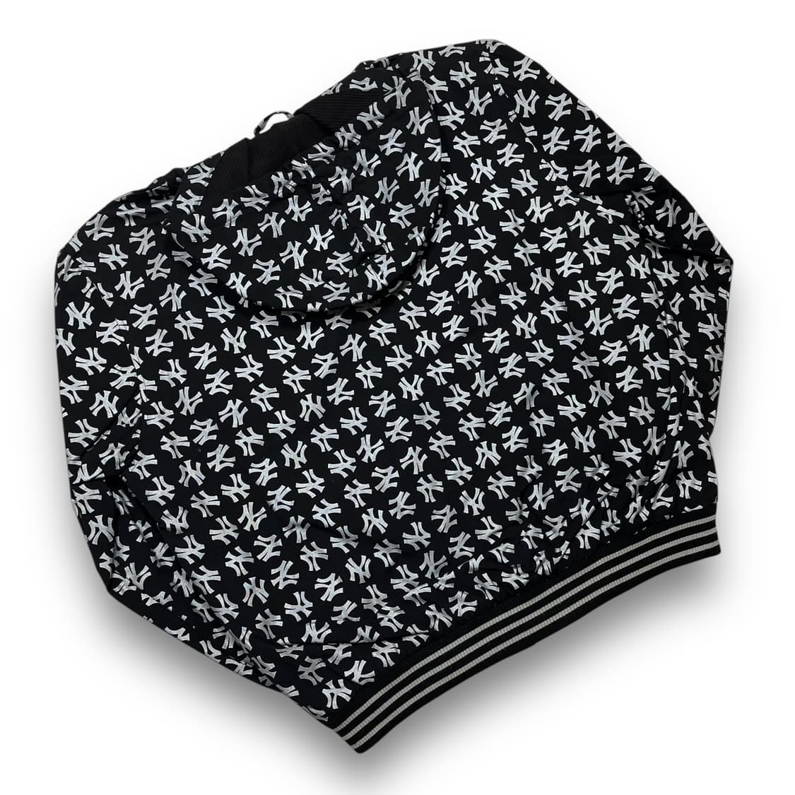 MLB G-lll 양키즈 멀티 로고 패턴 올드스쿨 후디 집업 상품이미지4