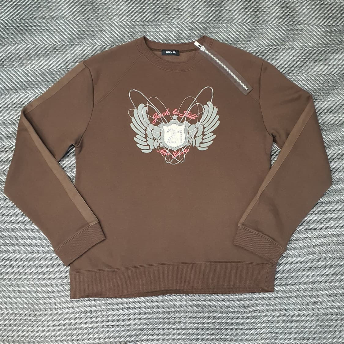 잭앤질 기모 긴팔티 남자105 상품이미지1