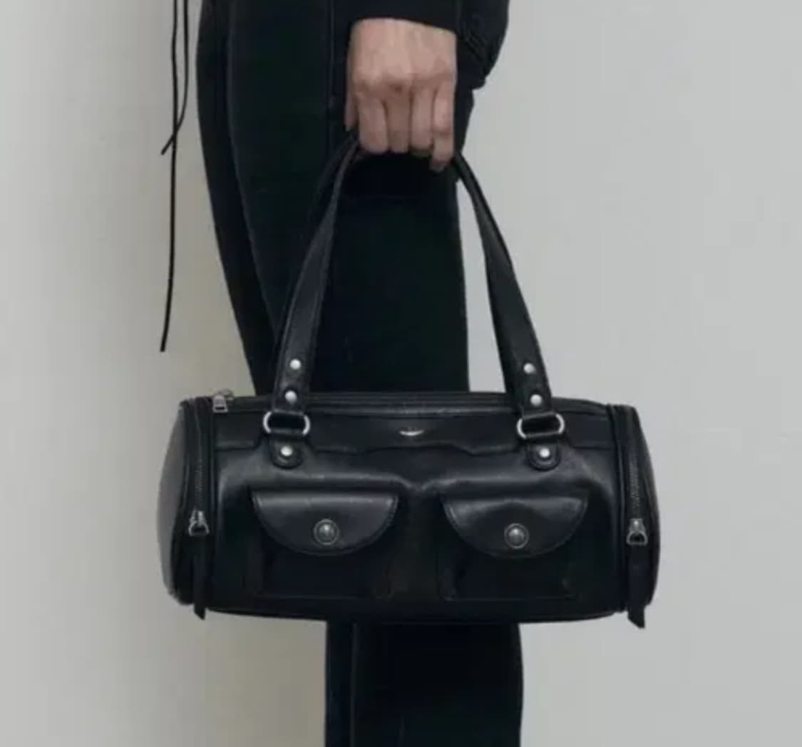 보헤미안 서울 카고 미니 백 매트블랙 상품이미지1