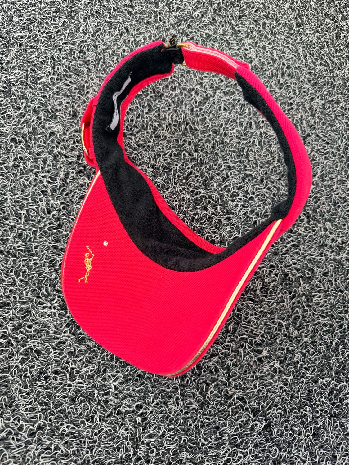 마크앤로나(Mark & Lona) 라인스톤 로고 골프 바이저 - 핫핑크/ 상품이미지3