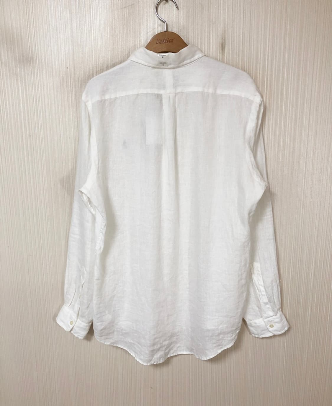 폴로(POLO)랄프로렌 클래식핏 남성 린넨셔츠 M(100) 상품이미지9