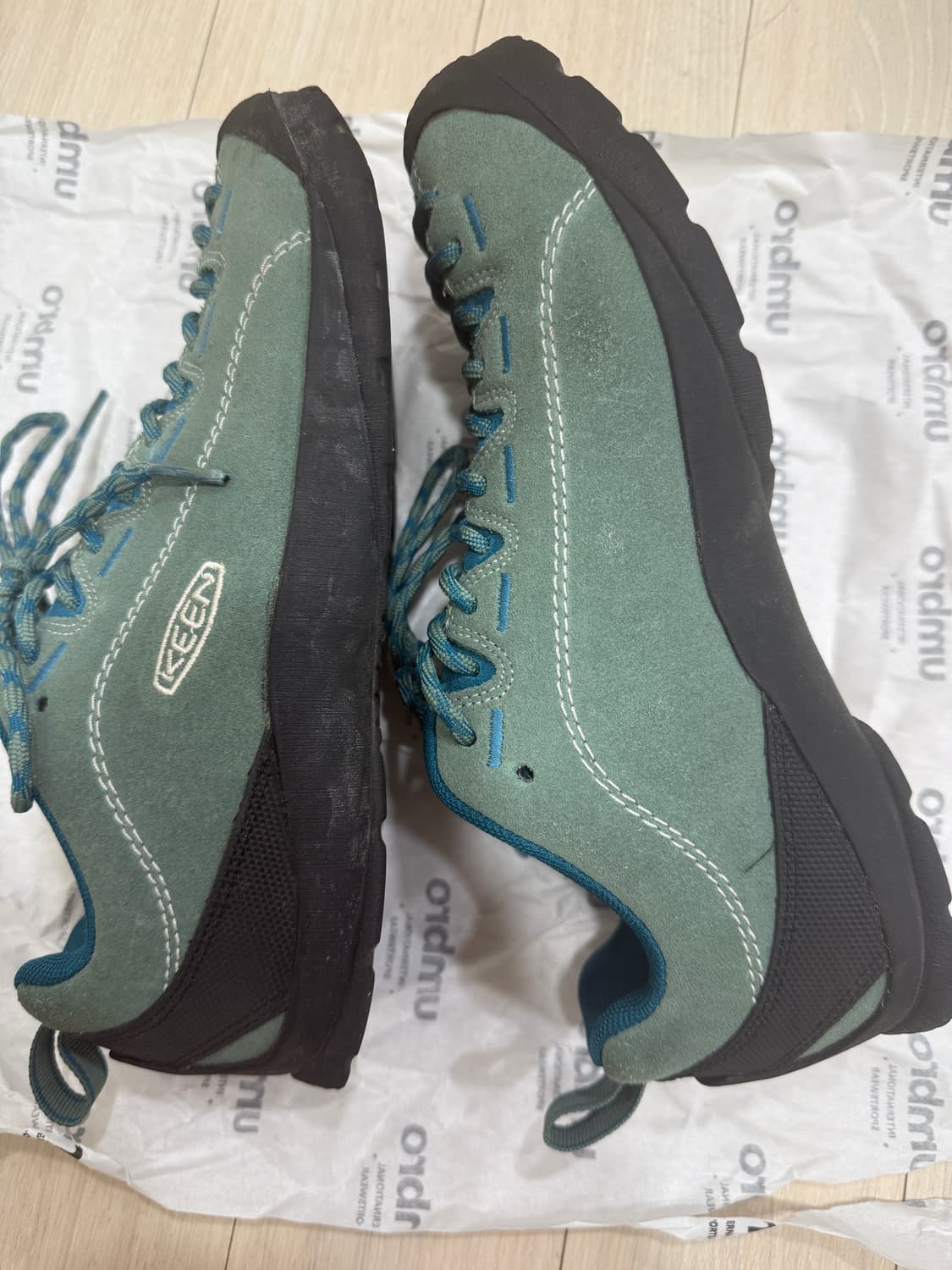 KEEN 킨 재스퍼 스니커즈 딥 라군 250 상품이미지7