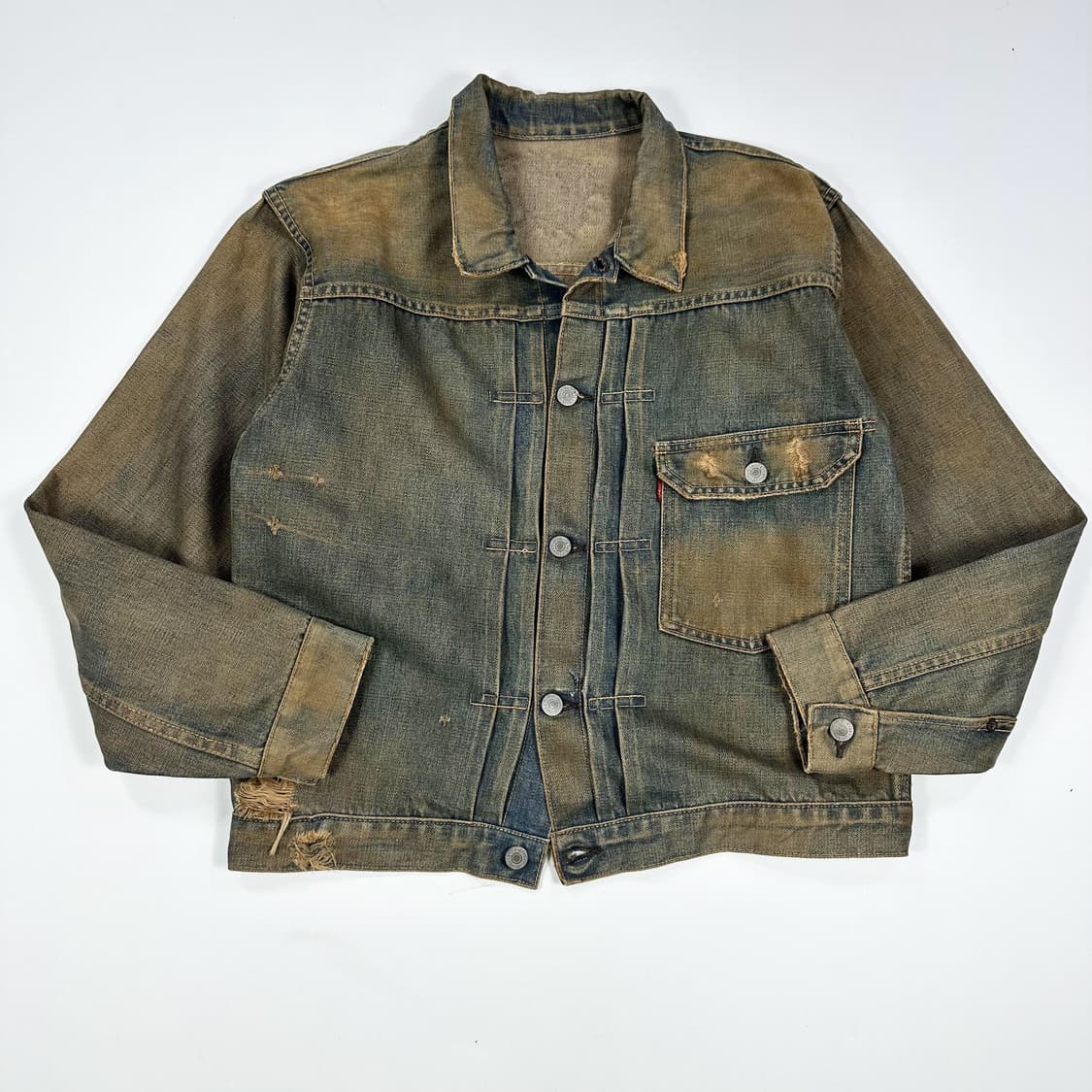 리바이스 오리지널 1세대 워싱 트러커 데님자켓 (40사이즈) 상품이미지2
