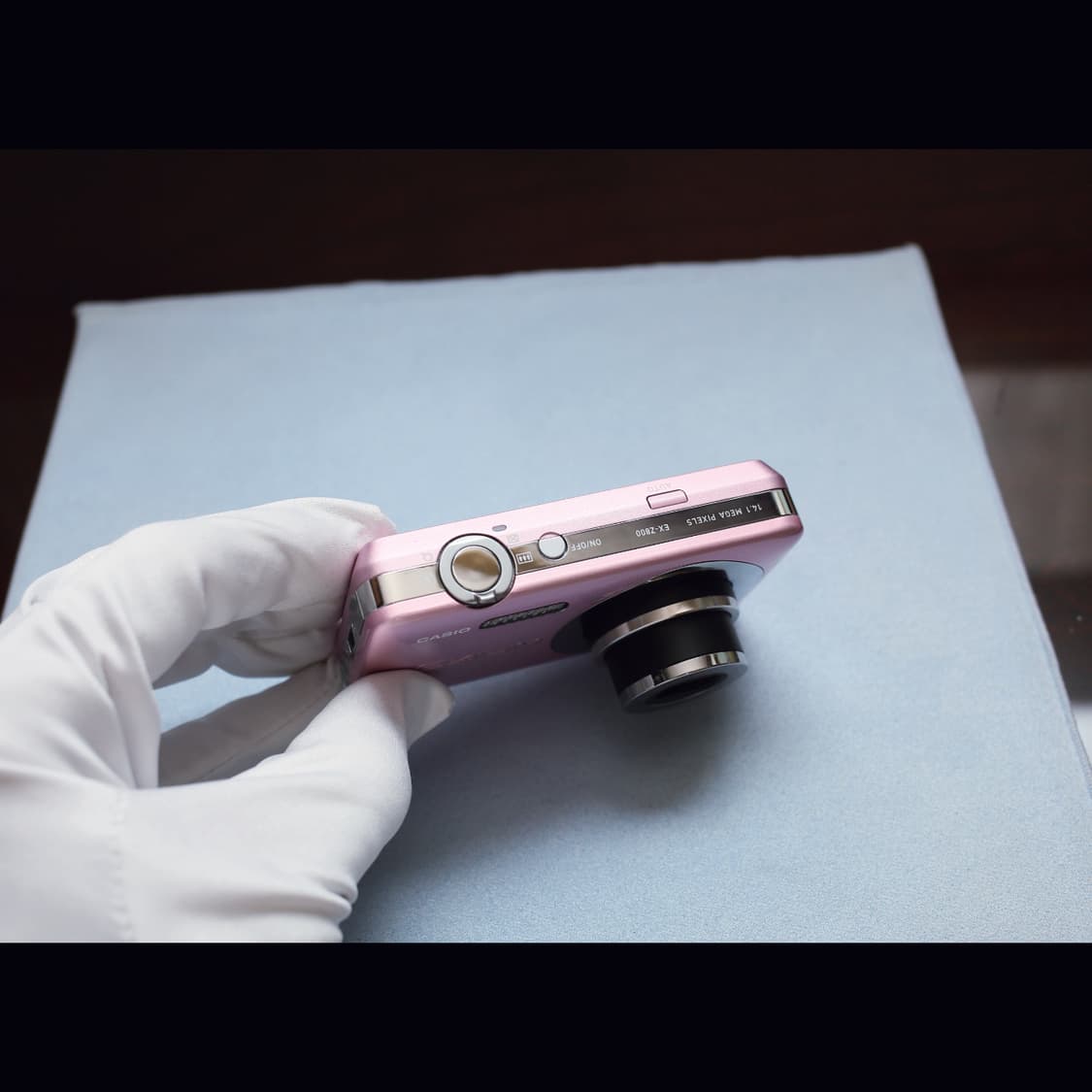 레어<민트급>카시오 Z800 핑크 빈티지 디카 박스 세트 상품이미지4