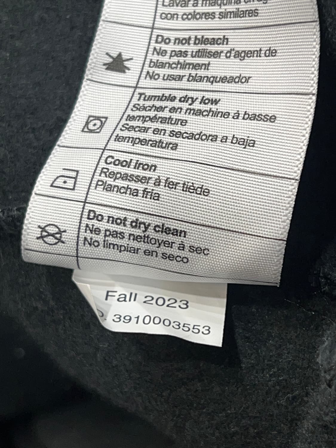 칼하트 자수 후디 L 블랙 상품이미지7