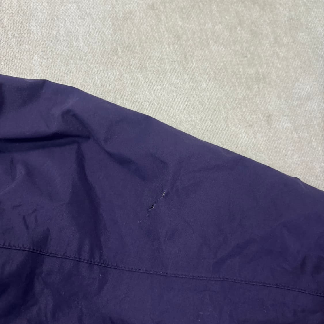 95 노스페이스 센터로고 퍼플 고어텍스 바람막이 자켓 상품이미지4