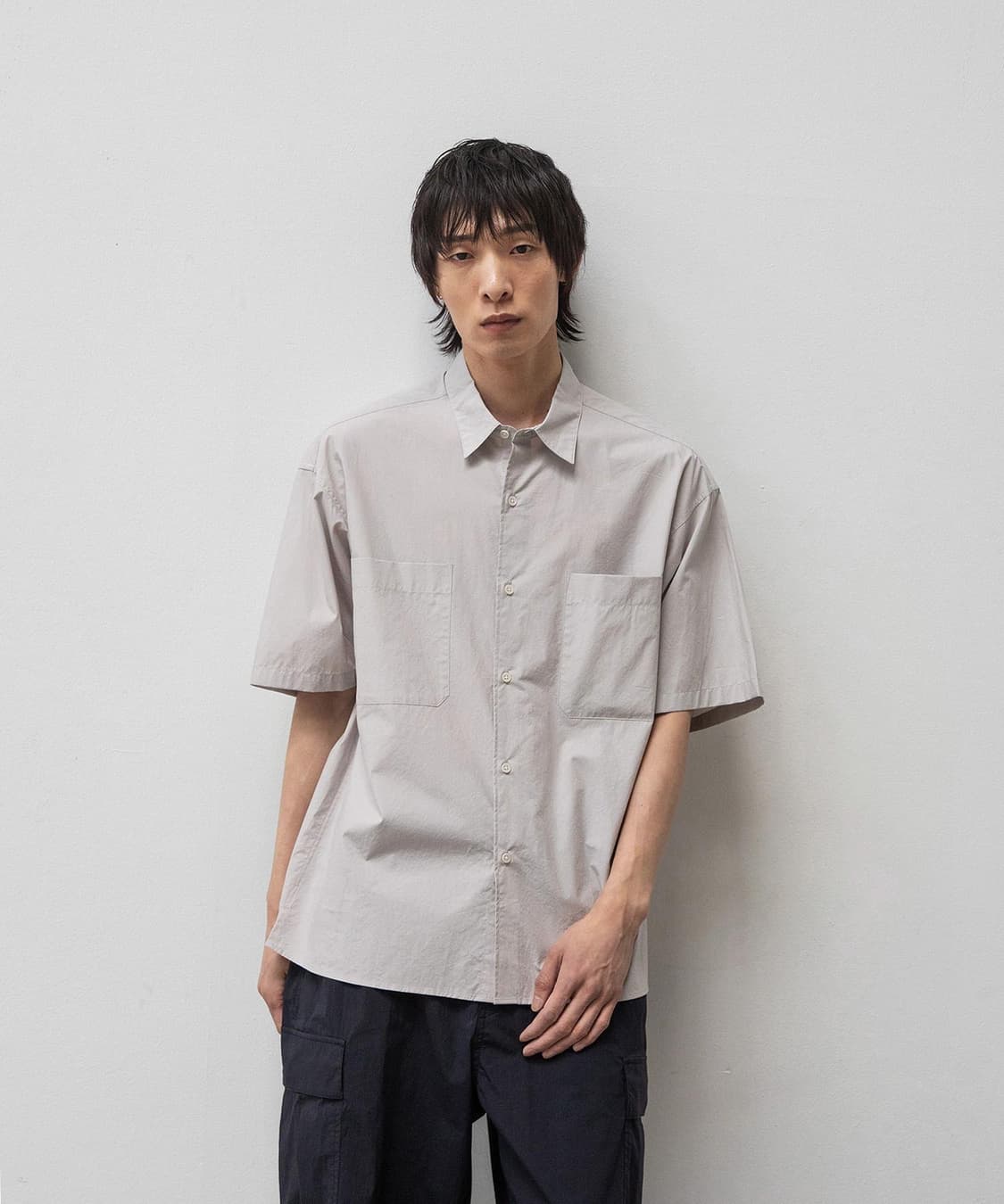 어나더오피스 라이터 셔츠 아몬드 밀크 01 상품이미지1