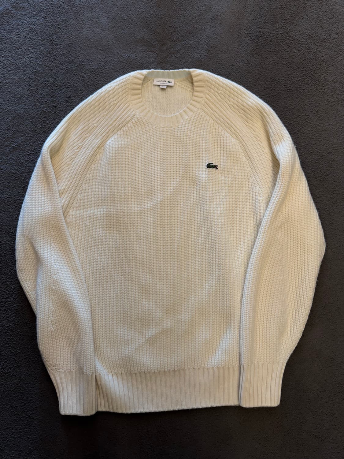 라코스테 라글란 립 니트 처분  상품이미지1